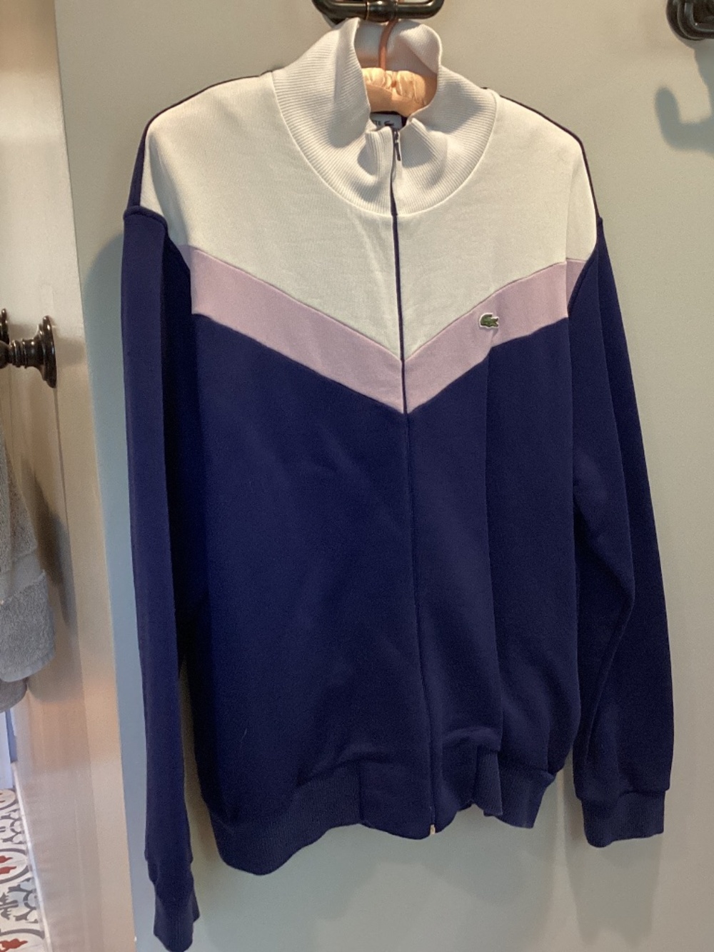Vintage Lacoste Track suit top for men - Size 40
